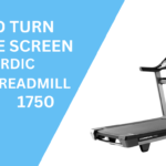 How to turn off the screen on a NordicTrack treadmill 1750